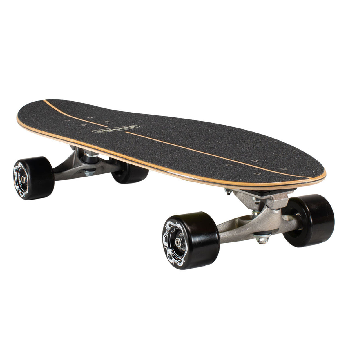 Carver Quasar Mini CX 28 inch surfskate complete angled hero view