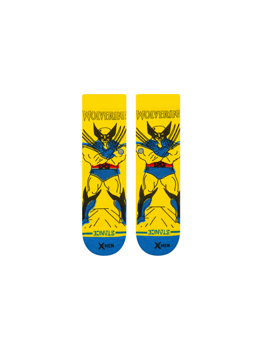 Stance Wolverine Kids Crew Sock – Yellow
