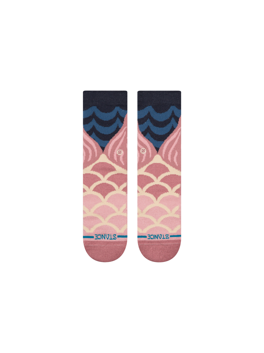 Stance Make A Splash Kids Crew Sock – Dusty Rose