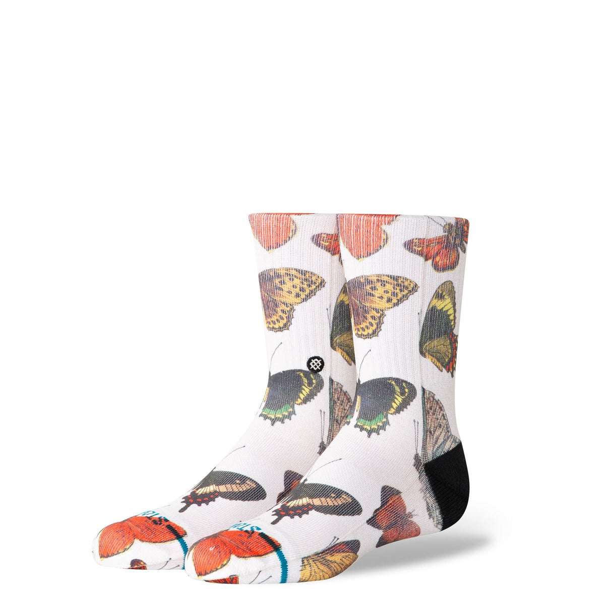 Stance Flutterby Kids Crew Sock – Canvas
