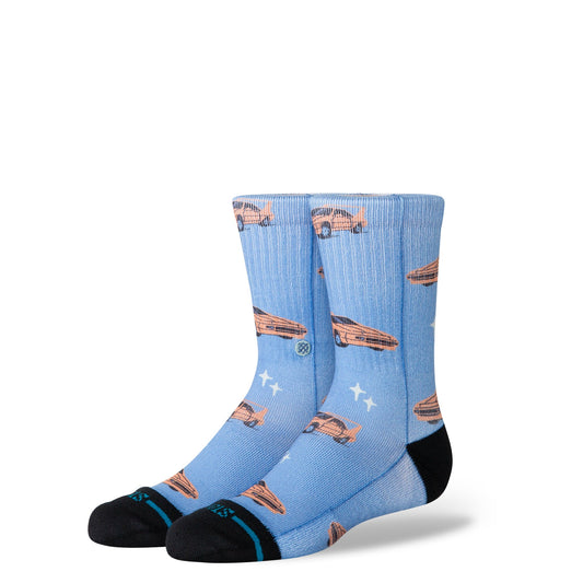 Stance Chop Shop Kids Crew Sock – Capri Blue