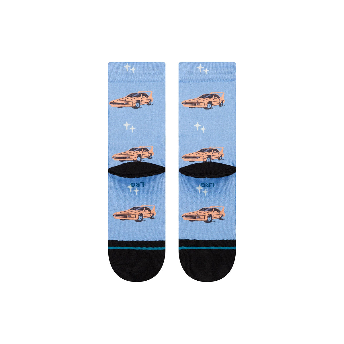 Stance Chop Shop Kids Crew Sock – Capri Blue