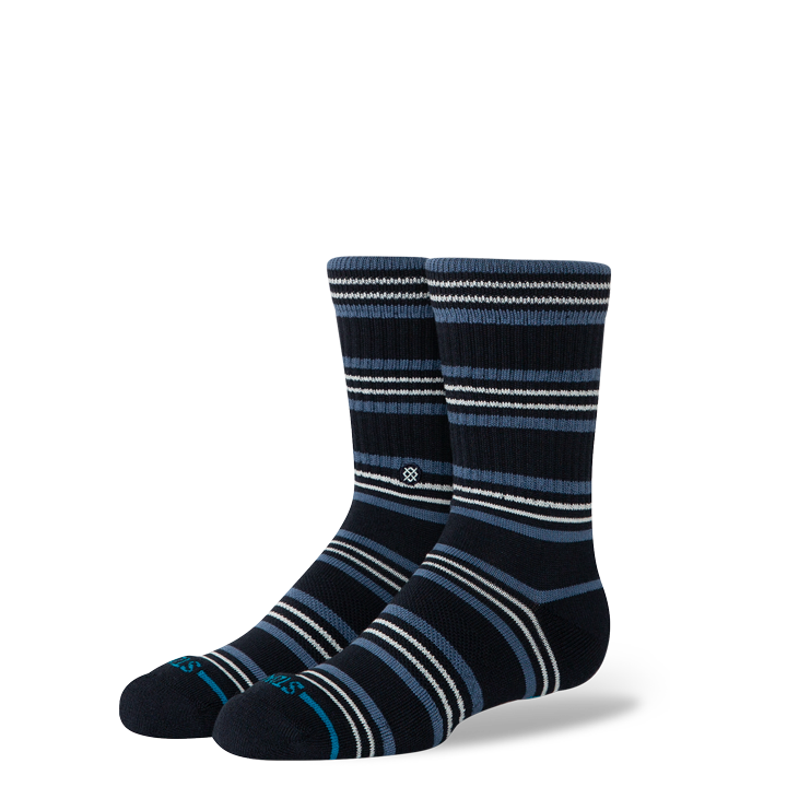 Stance Kids Trailblazer Crew Sock – Black
