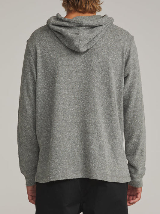 Katin Sock Hood Sweater Gray Parrot Back View