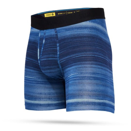 Stance Sealevel boxer brief in blue stripe with Butter Blend fabric