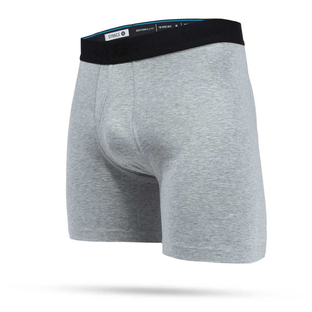 Stance Standard Boxer Brief – Heather Grey, Black