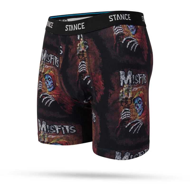 Stance Misfits black men’s boxer brief 6 inch inseam graphic edition