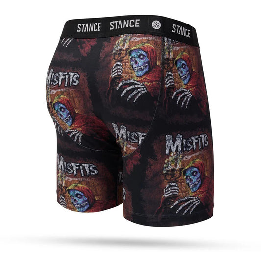 Stance Misfits black men’s boxer brief graphic back view