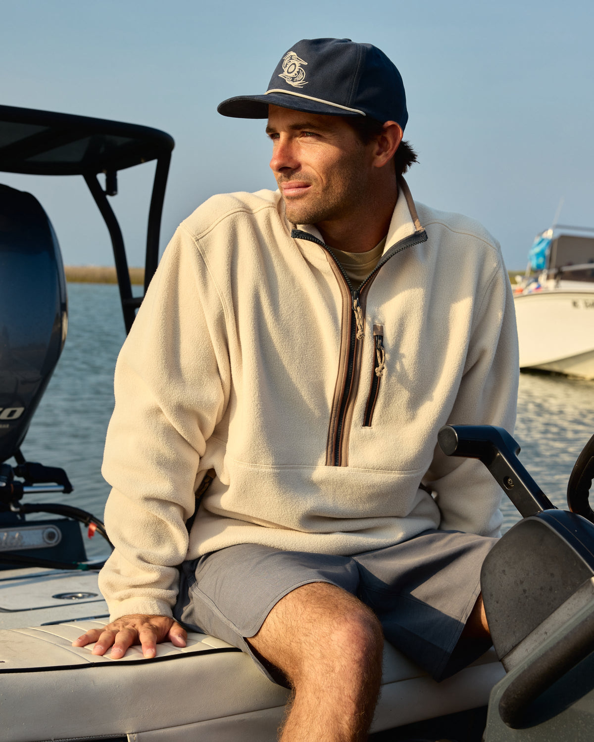 Free Fly Ashridge Fleece Half Zip lifestyle