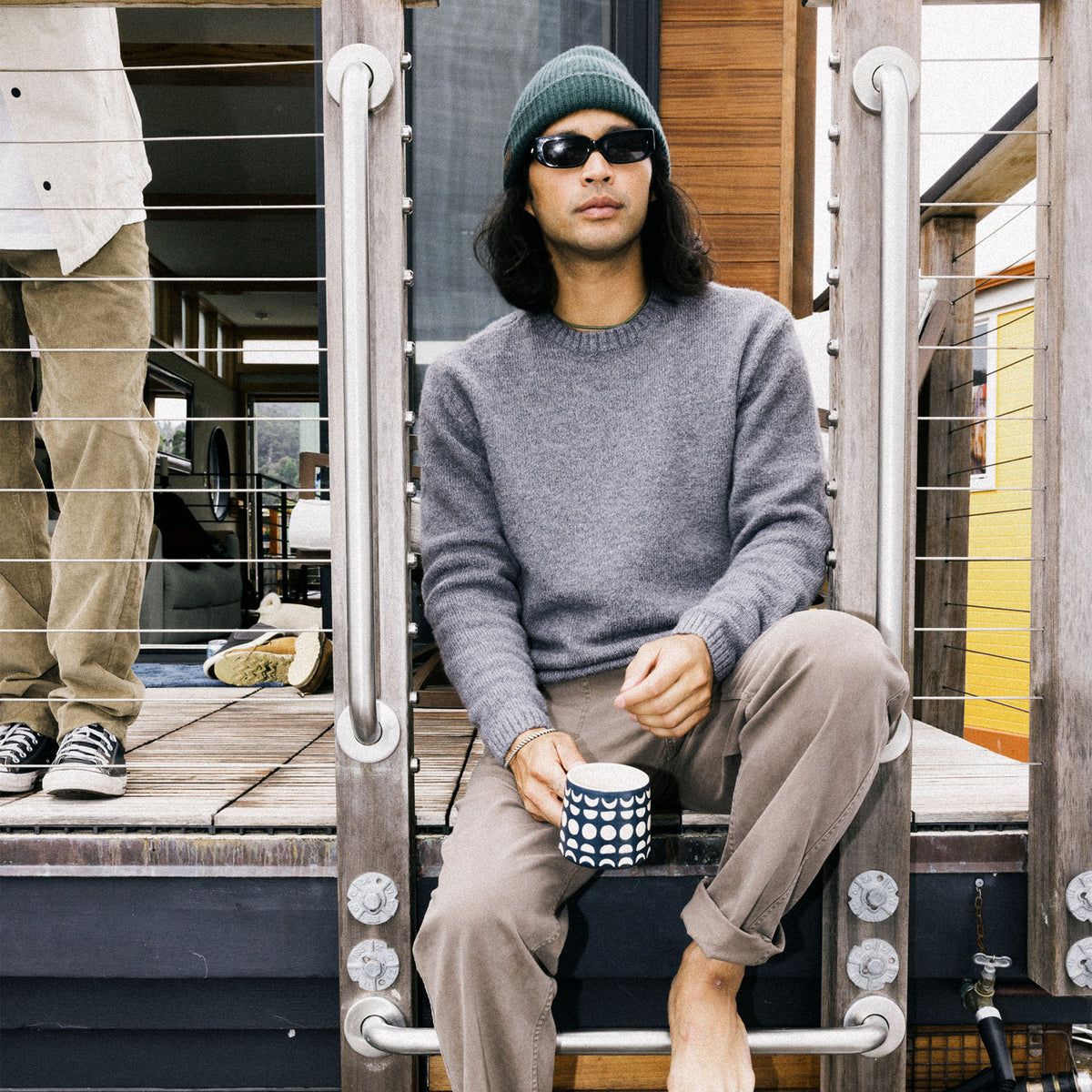 Roark Nordsman Wool Sweater lifestyle
