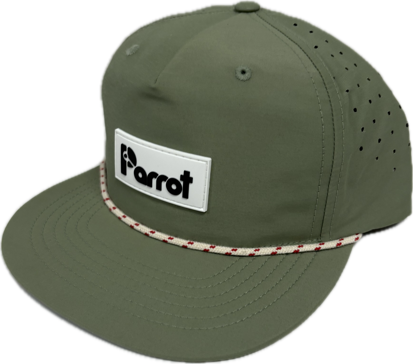 Parrot Surf & Skate PSS PVC Core Hat front view