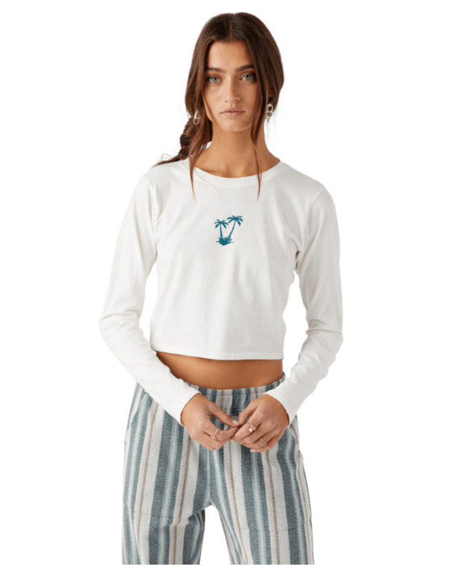 Camiseta Paradise Point Manga Longa