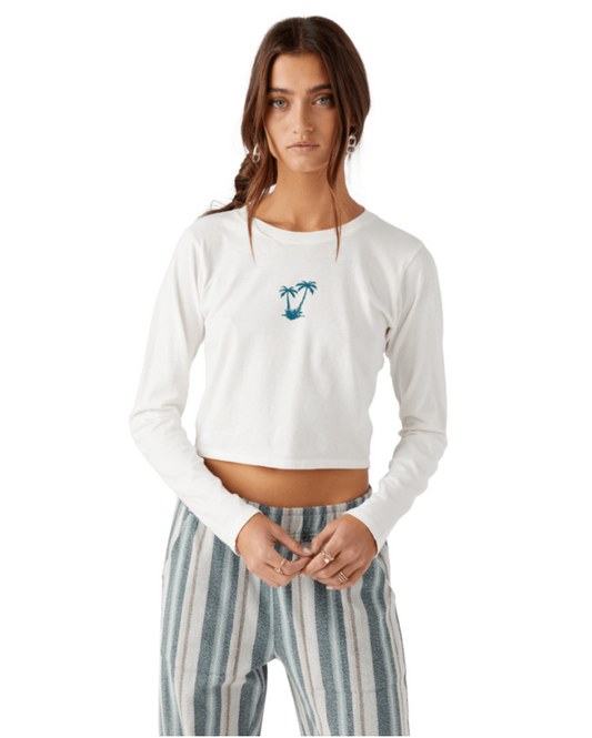 Camiseta Paradise Point Manga Longa