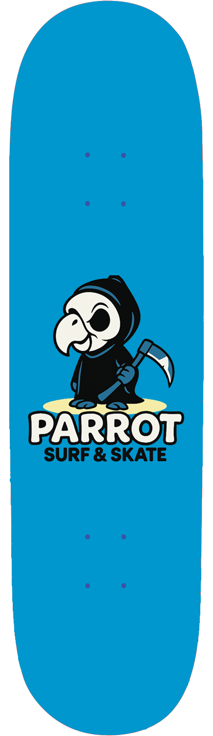 Parrot Skate Shop Reaper Skateboard Deck