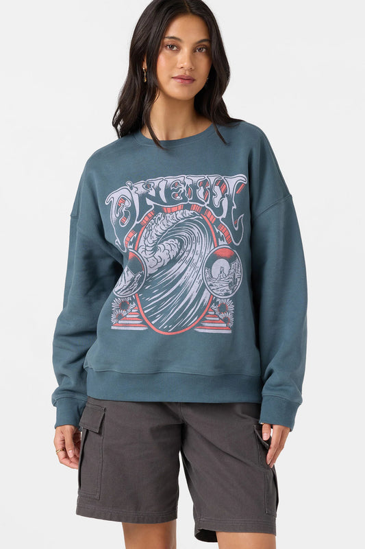 Psych'd Oversized Crew Neck Fleece O'neill