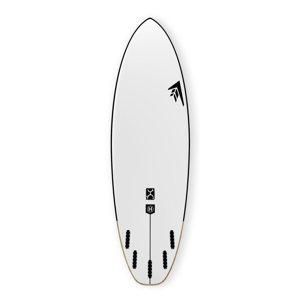 Firewire Groove Helium surfboard bottom