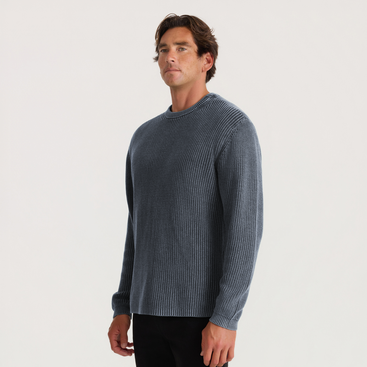 Roark Made To Fade Sweater - Onyx