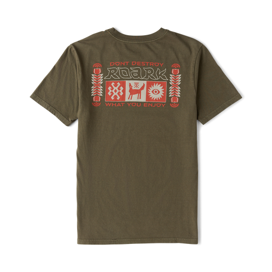 Roark Enjoy Nature Premium Tee - Military