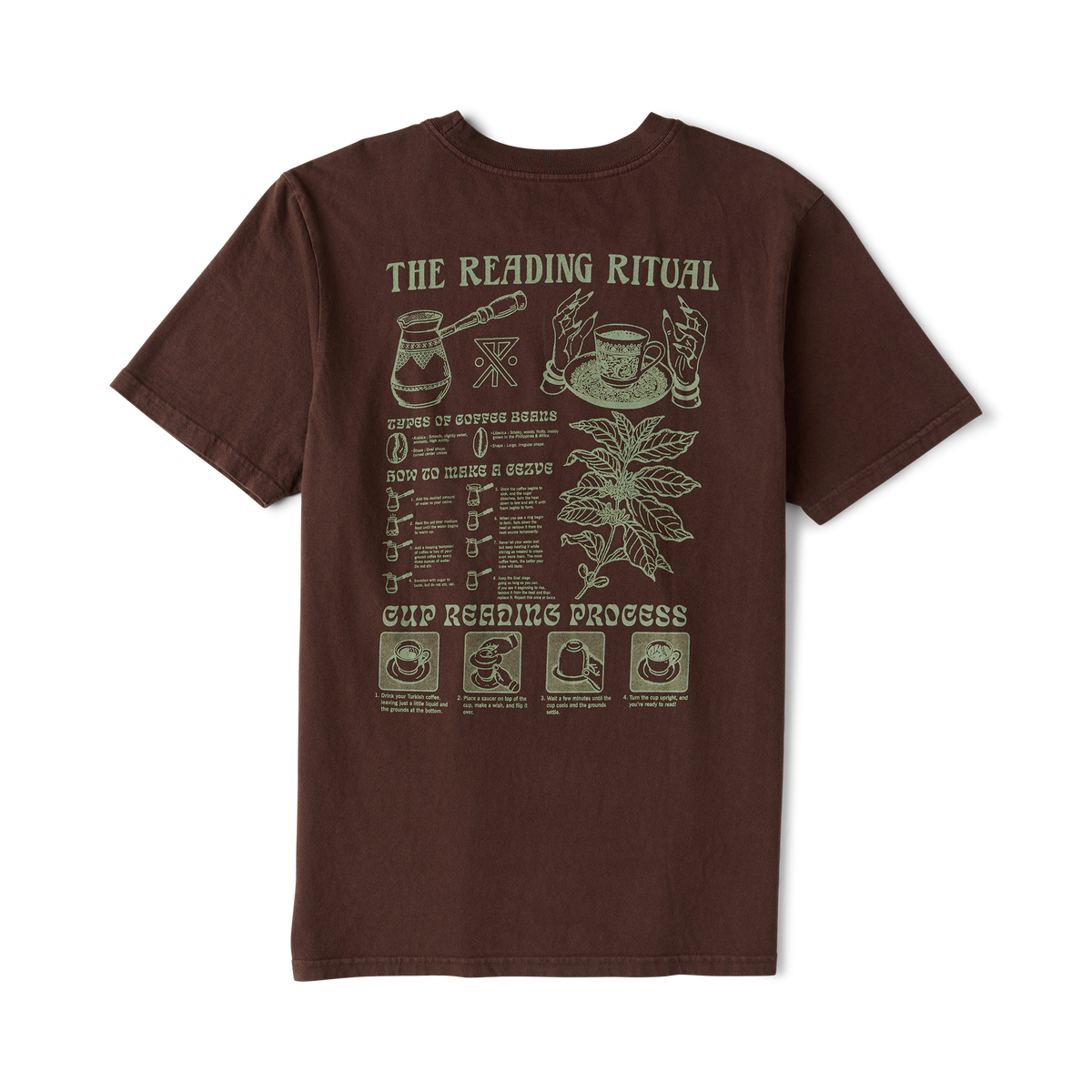 Roark Reading Ritual Premium Tee - Tobacco