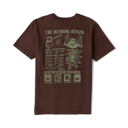Roark Reading Ritual Premium Tee - Tobacco