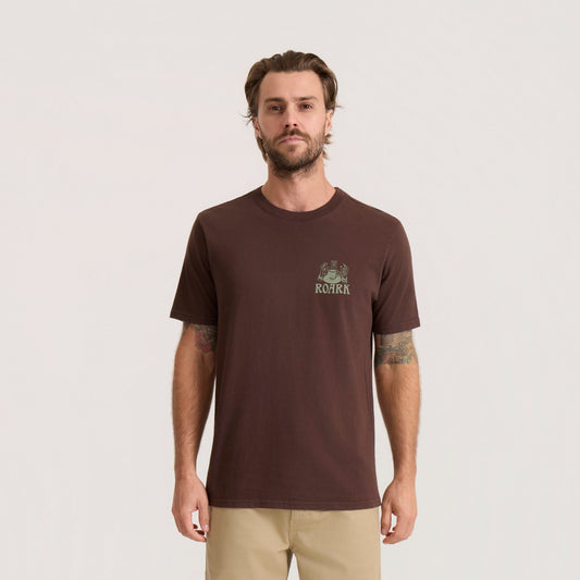 Roark Reading Ritual Premium Tee - Tobacco
