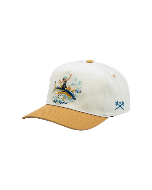 Rodeo Hat Dark Seas Off-White Lark