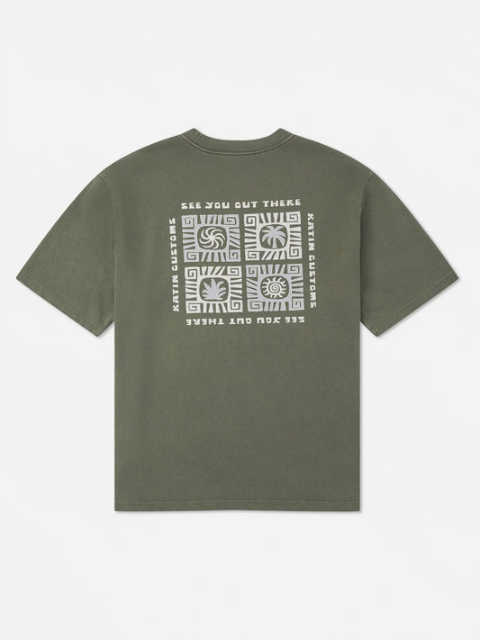 Root Box Fit Tee Katin Graphic