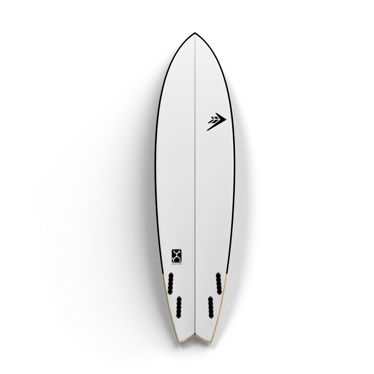 Firewire Seaside & Beyond surfboard bottom