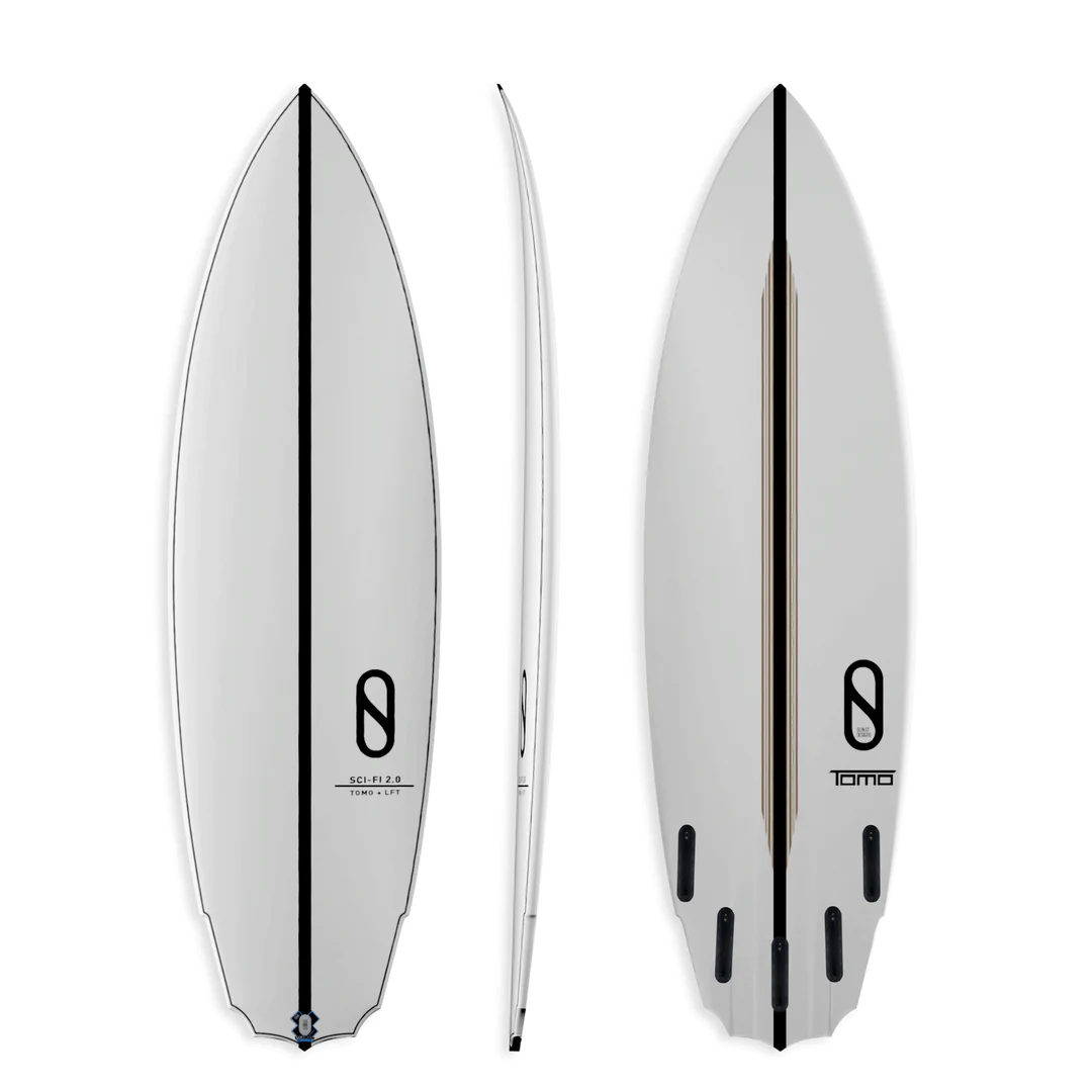 Firewire LFT Sci Fi 2.0 Grom 4'8" surfboard, youth performance shortboard 16.8L