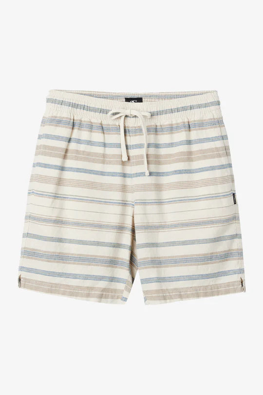 Short Listrado Discreto