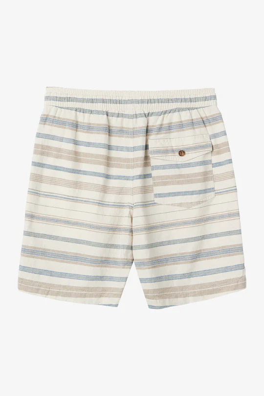 Short Listrado Discreto