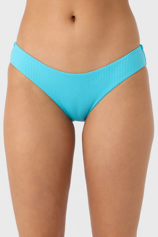 Calcinha Azul Lago Canelada Saltwater Solids