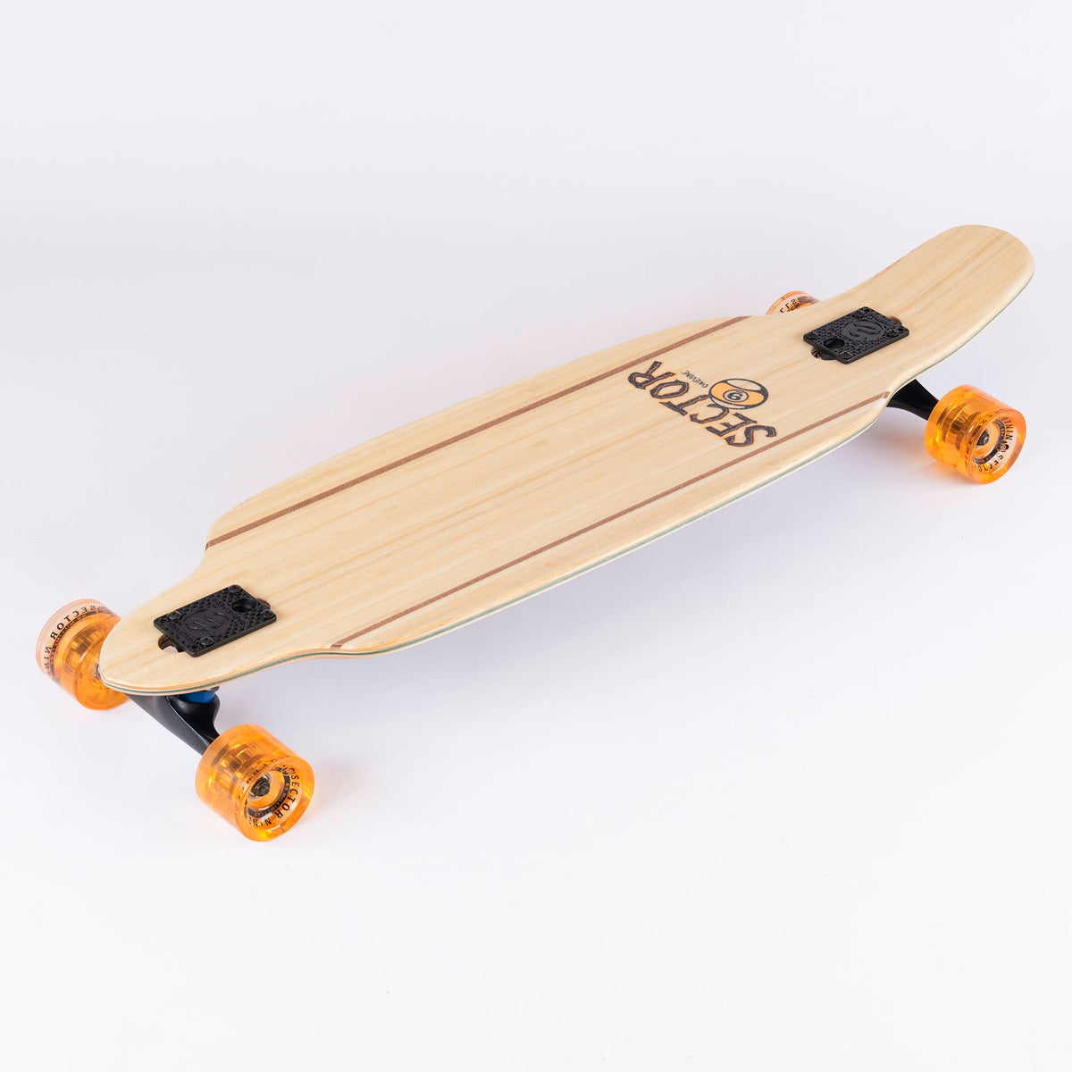 Sector 9 Striker Viper 36.5 inch complete skateboard top angle view