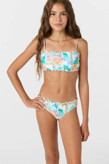 Maritime Ruffle Edge Set girls
