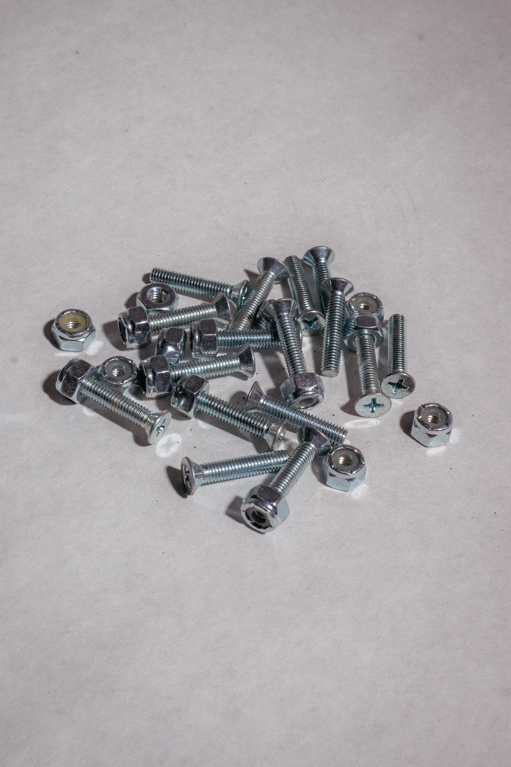 Stuck Hardware 1" Skateboard Hardware Set | Phillips Bolts & Locking Nuts | Made for South Carolina Skateboarding