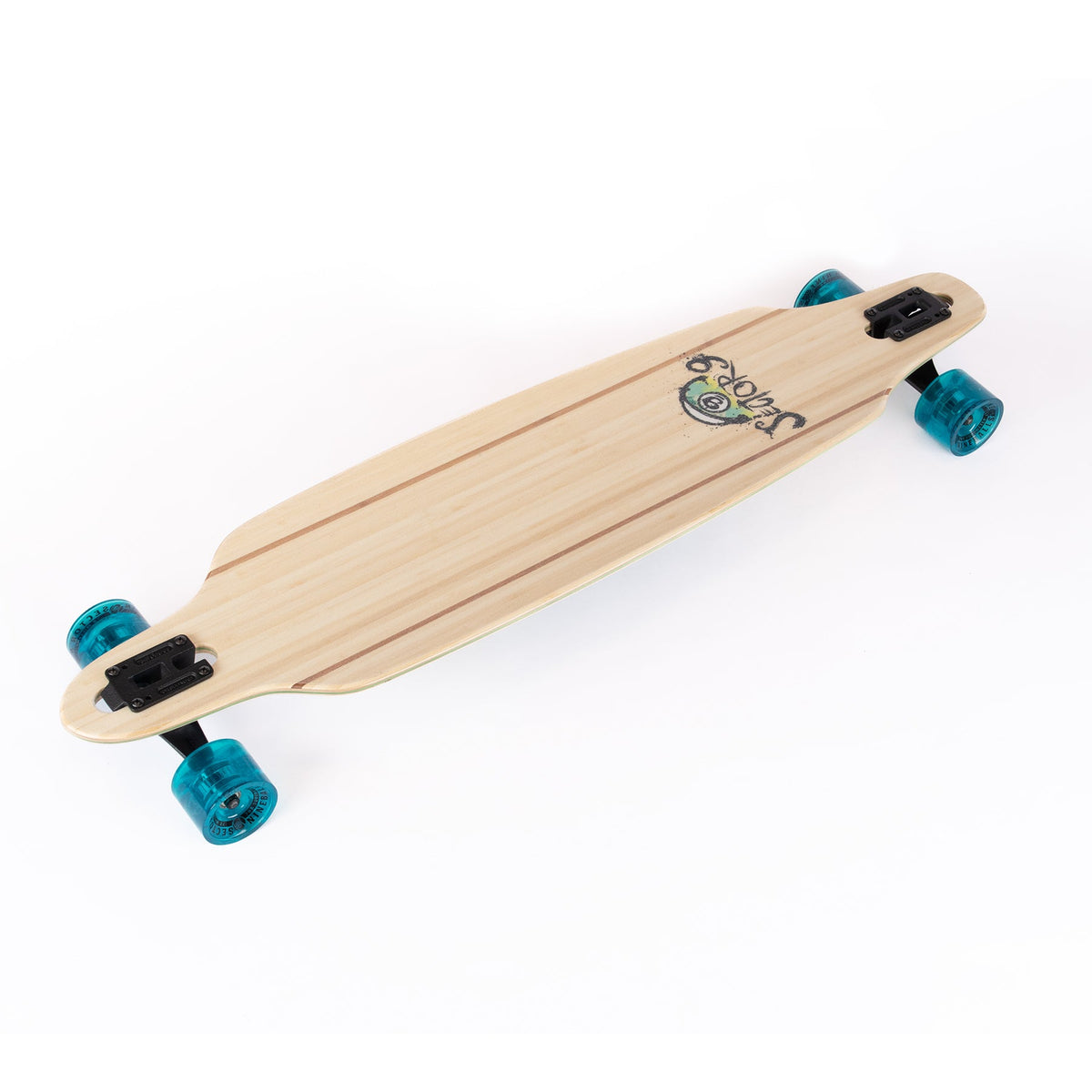 Sector 9 Lookout Talon 41.125 inch complete skateboard top angle view