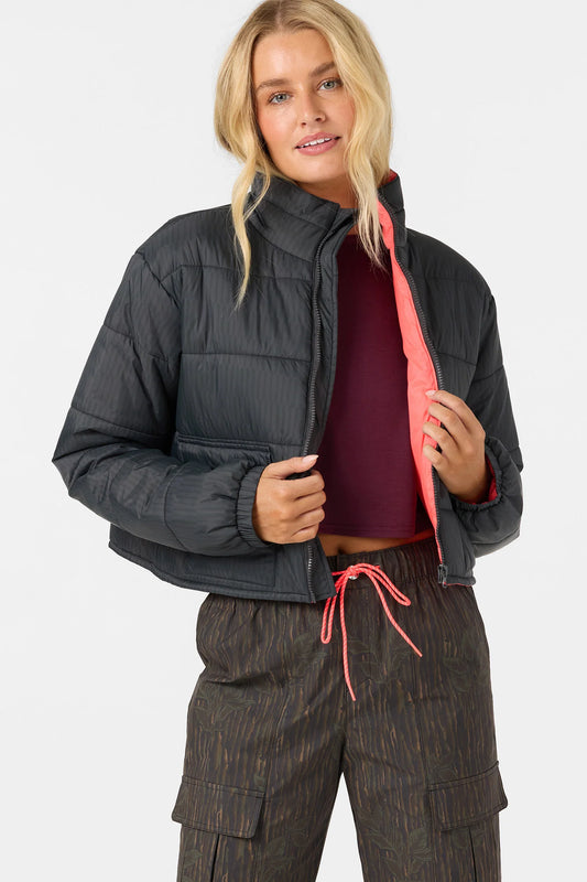 TRVLR Rynn Puffer Jacket O'neill Parrot