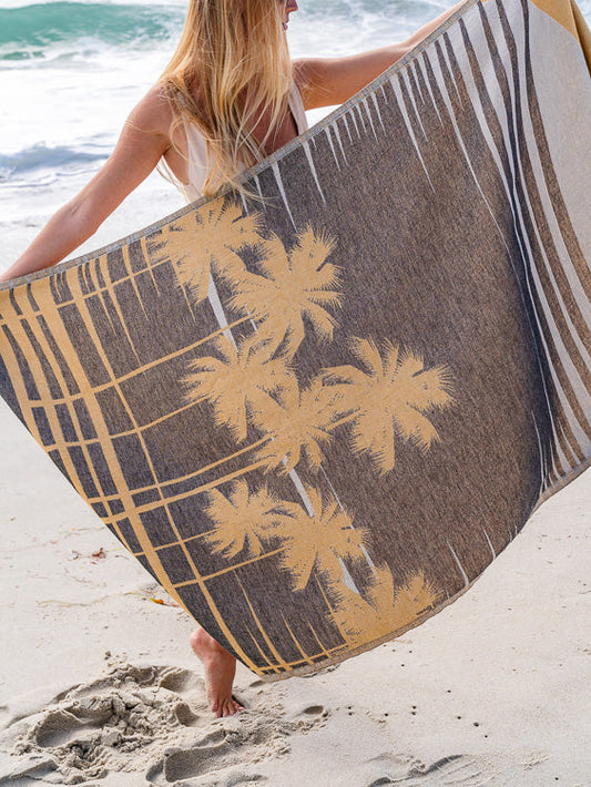 Sand Cloud Tamarindo Towel - Black