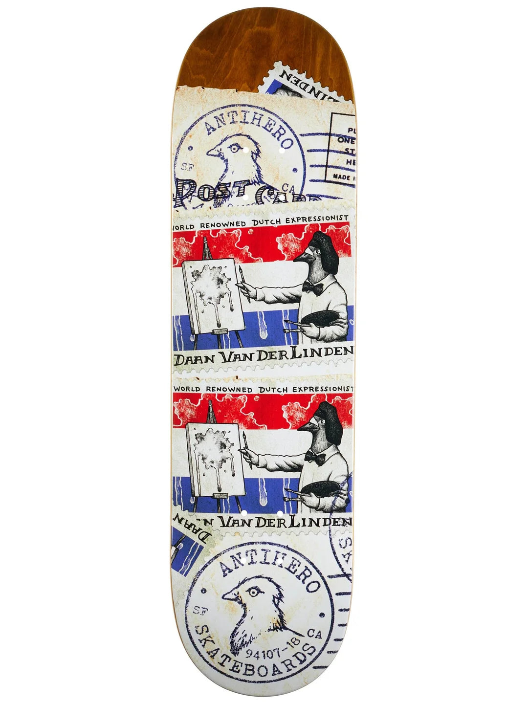 Anti Hero Daan Postal Deck