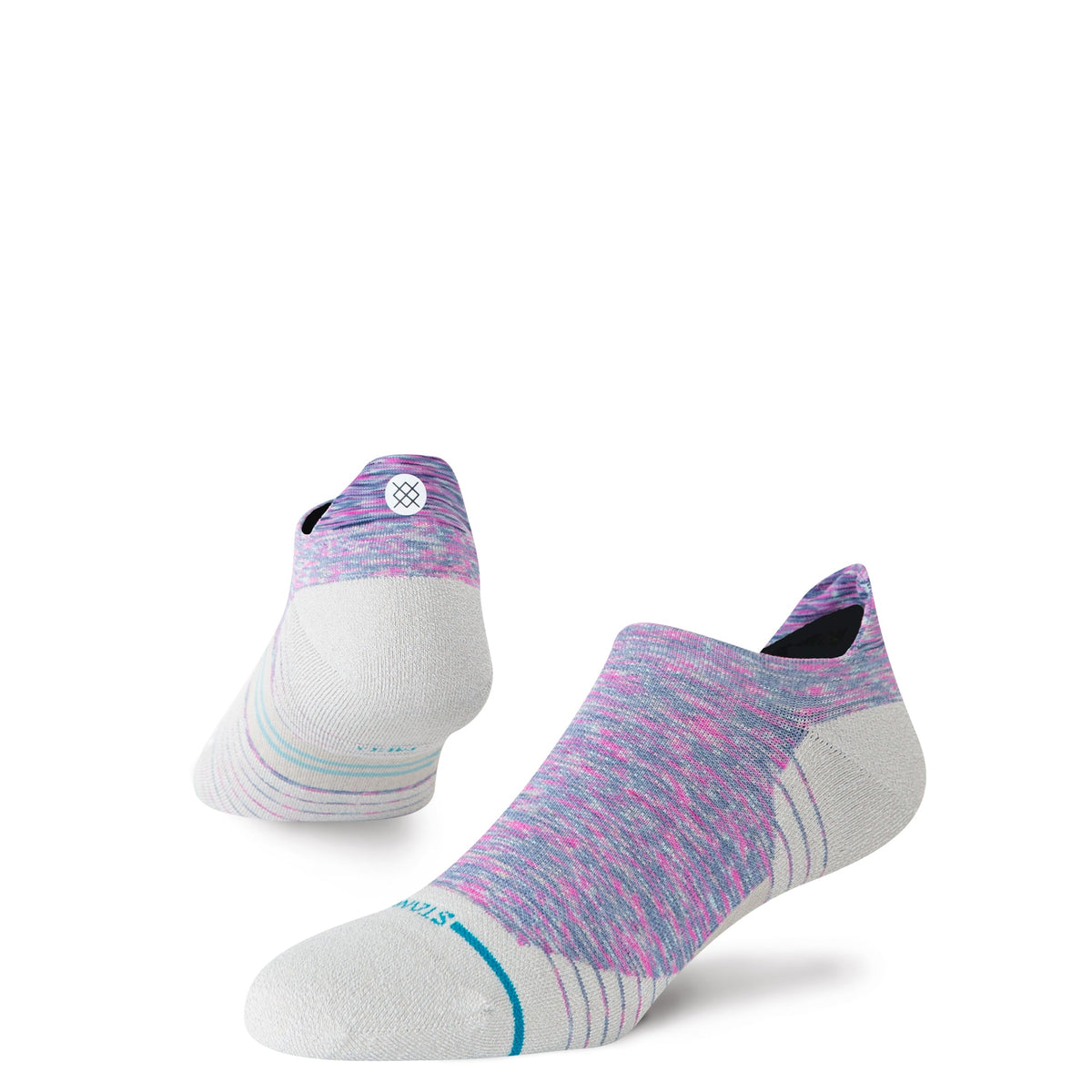 Marshy Light Tab Sock - Fuschia