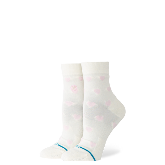 Stance Womens Hearts Lowrider Sock – Ivory