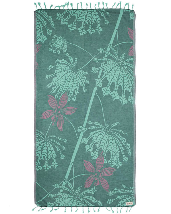Sand Cloud Pink Lady's Towel - Bayberry