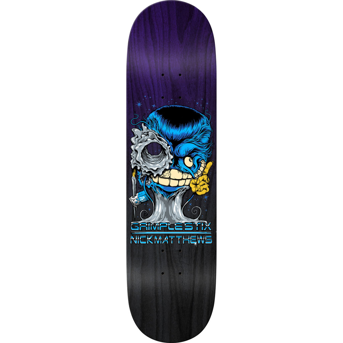 Anti Hero Matthews Grimplestix Grimplenator 8.5 Skateboard Deck