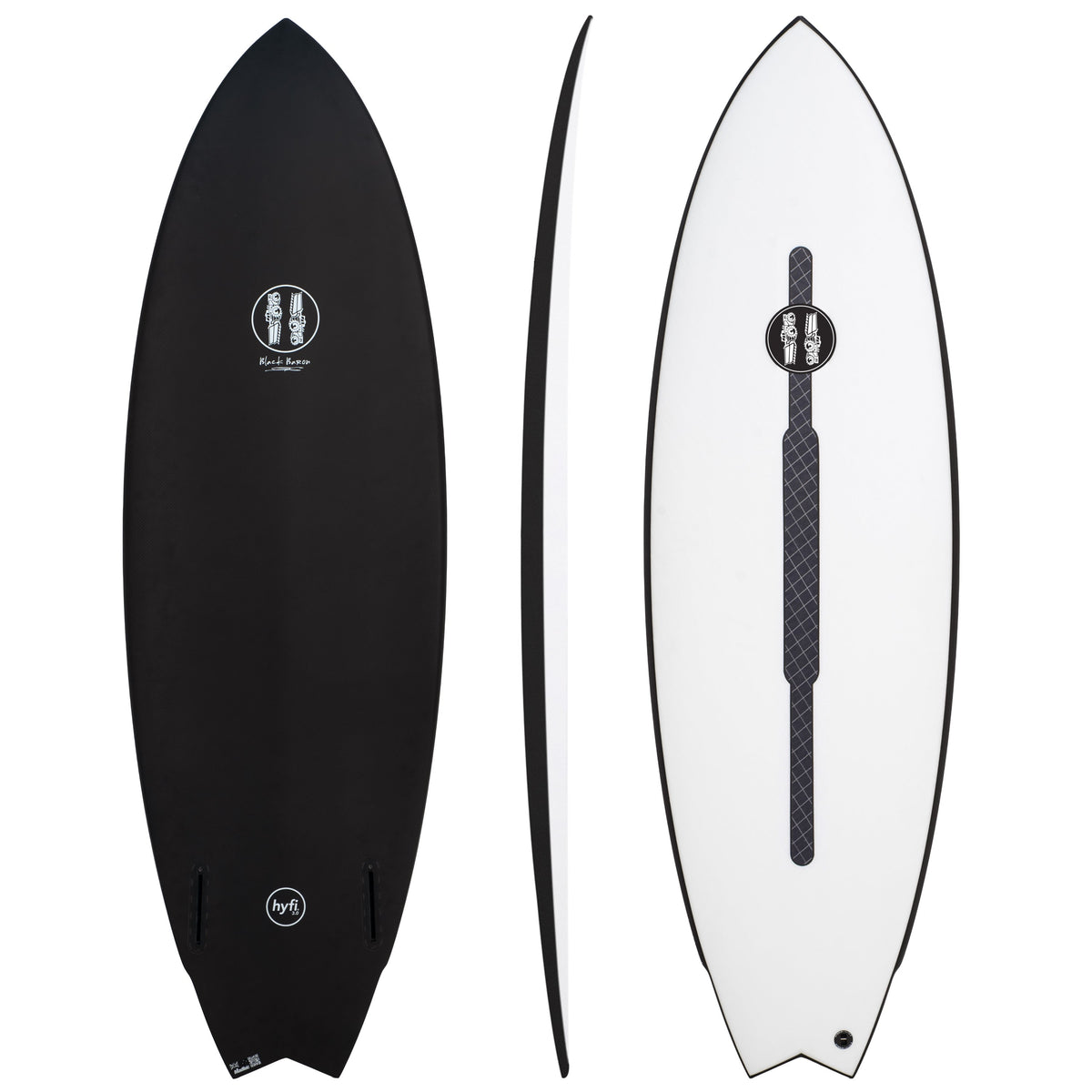 Black Baron PU surfboard