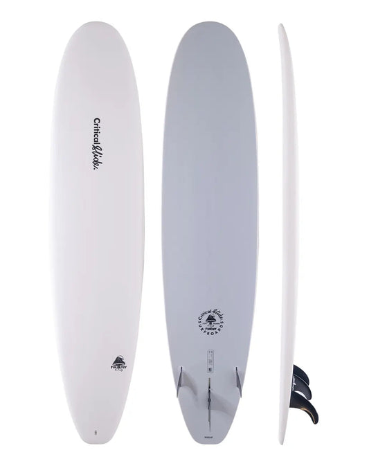 The Critical Slide Society Fun Guy 7'6" epoxy soft surfboard, Plein Air