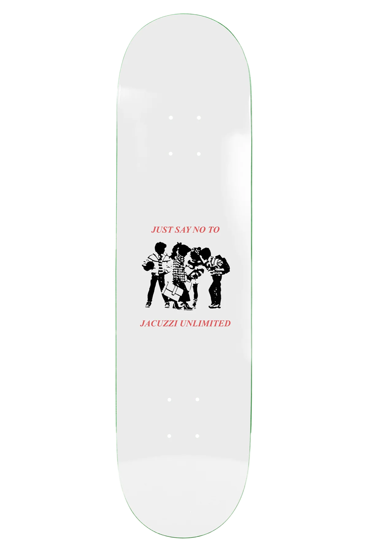 Jacuzzi Dare 8.25 inch skateboard deck with EX7 epoxy 7 ply maple construction