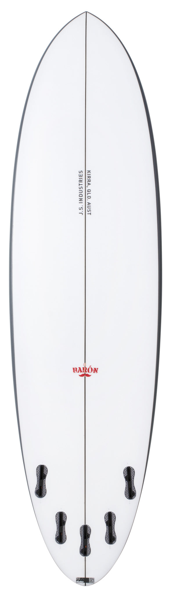 El Baron HyFi 3.0 surfboard bottom