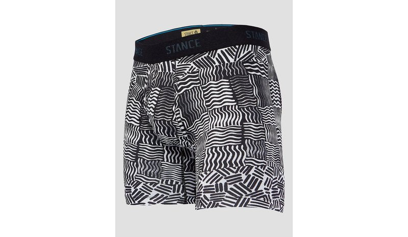 Stance Crosshatch Wholester Boxer Brief Black