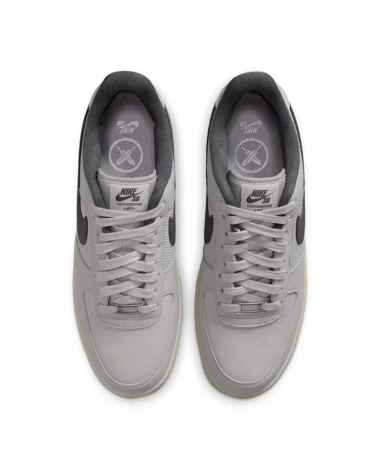 Nike SB Air Force 1 x Yuto Light Bone and Iron Grey