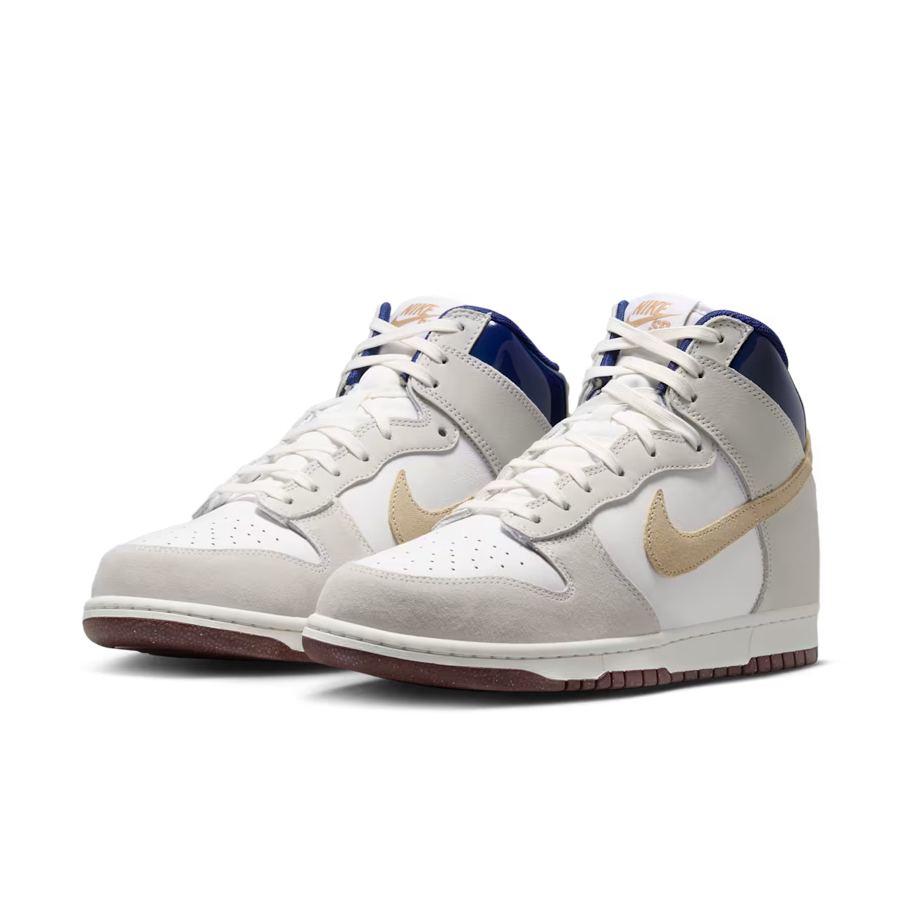 Nike SB Dunk High Pro x Beyond White and Sand Dune